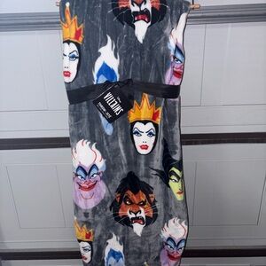 Disney Villains Multicolor Throw Blanket